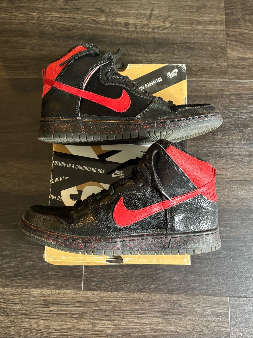 Nike Sb Dunk High Krampus Size 9